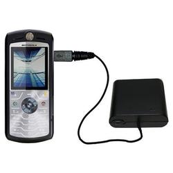 Gomadic Emergency AA Battery Charge Extender for the Motorola SLVR L7 - Brand w/ TipExchange Technol