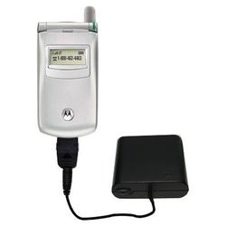 Gomadic Emergency AA Battery Charge Extender for the Motorola T720 - Brand w/ TipExchange Technology