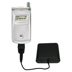 Gomadic Emergency AA Battery Charge Extender for the Motorola T720i - Brand w/ TipExchange Technolog