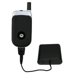 Gomadic Emergency AA Battery Charge Extender for the Motorola V176 - Brand w/ TipExchange Technology