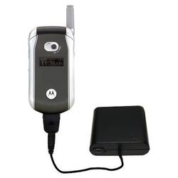Gomadic Emergency AA Battery Charge Extender for the Motorola V265 - Brand w/ TipExchange Technology