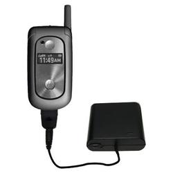 Gomadic Emergency AA Battery Charge Extender for the Motorola V323 - Brand w/ TipExchange Technology