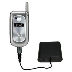 Gomadic Emergency AA Battery Charge Extender for the Motorola V323i - Brand w/ TipExchange Technolog