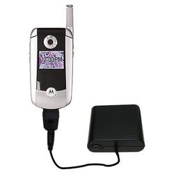 Gomadic Emergency AA Battery Charge Extender for the Motorola V710 - Brand w/ TipExchange Technology