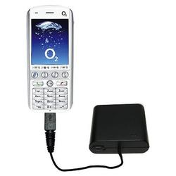 Gomadic Emergency AA Battery Charge Extender for the O2 XPhone IIm - Brand w/ TipExchange Technology