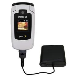 Gomadic Emergency AA Battery Charge Extender for the Samsung M500 - Brand w/ TipExchange Technology