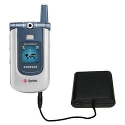 Gomadic Emergency AA Battery Charge Extender for the Samsung MM-A700 - Brand w/ TipExchange Technolo