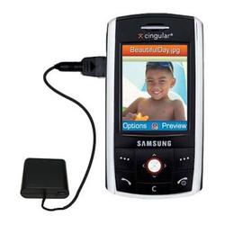 Gomadic Emergency AA Battery Charge Extender for the Samsung SGH-D807 - Brand w/ TipExchange Technol