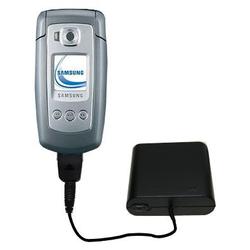 Gomadic Emergency AA Battery Charge Extender for the Samsung SGH-E770 - Brand w/ TipExchange Technol