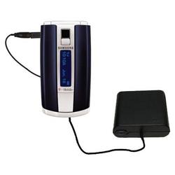 Gomadic Emergency AA Battery Charge Extender for the Samsung SGH-T639 - Brand w/ TipExchange Technol