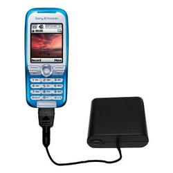 Gomadic Emergency AA Battery Charge Extender for the Sony Ericsson K5008c - Brand w/ TipExchange Tec