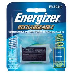 Energizer Nickel Metal Hydride Cordless Phone Battery - Nickel-Metal Hydride (NiMH) - 3.6V DC - Phone Battery