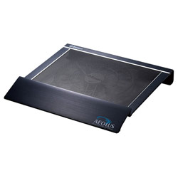 Enermax Aeolus CP001-B Aluminum Notebook Cooler - Black