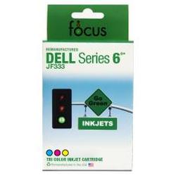 Focus Ink Reman Color Cartridge for Dell 725 & 810