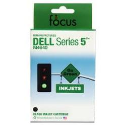 Focus Ink Reman Dell Black Ink Cartridge - Replaces M4640 / R5956