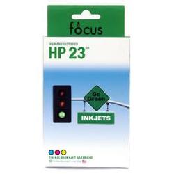 Focus Ink Reman HP 23 (C1823A) Color Inkjet Cartridge