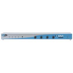 Gefen 4-Port DVI Switch - 4 x DVI-I Video In, 1 x DVI-I Video Out, 1 , 1 x Remote Control - 1920 x 1200 - WUXGA