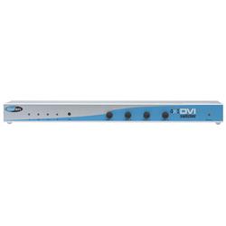 Gefen 4-Port DVI Switch - 4 x DVI-I Video In, 1 x DVI-I Video Out, 1 , 1 x Remote Control - 1920 x 1200 - WUXGA
