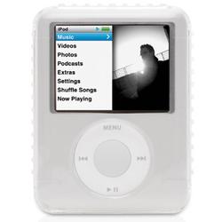 Griffin FlexScreen Multimedia Player Skin for iPod - Polycarbonate, Silicone - Clear