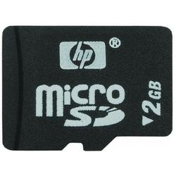 HEWLETT PACKARD COMPANY HP 2GB microSD Card - 2 GB