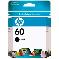 HEWLETT PACKARD HP No.60 Black Ink Cartridge For Deskjet D2500, D2530 and F4200 All-in-Ones - Black