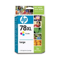 HEWLETT PACKARD HP No. 78Tri-color Ink Cartridge - 970 Pages - Color (C6654FN#140)