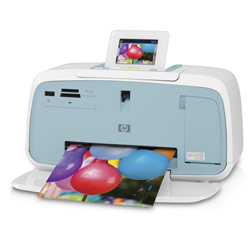 HEWLETT PACKARD HP Photosmart A536 Photo Printer - Color Inkjet - 27 Second Photo - 4800 x 1200 dpi - USB, PictBridge - PC, Mac