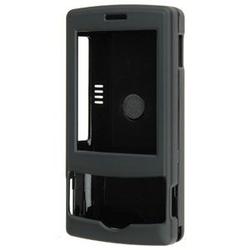 Wireless Emporium, Inc. HTC Shadow Black Snap-On Rubberized Protector Case w/Clip