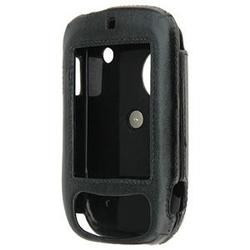 Wireless Emporium, Inc. HTC Touch Executive Leatherette Snap-On Faceplate w/Clip (Black)