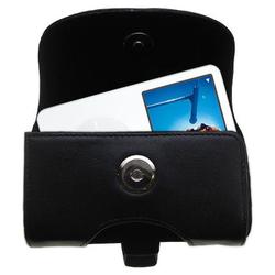 Gomadic Horizontal Leather Case with Belt Clip/Loop for the Apple iPod 5G Video (60GB)