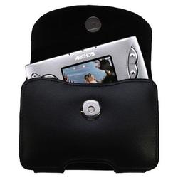 Gomadic Horizontal Leather Case with Belt Clip/Loop for the Archos Gmini 402