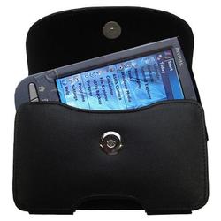 Gomadic Horizontal Leather Case with Belt Clip/Loop for the Asus MyPal A730