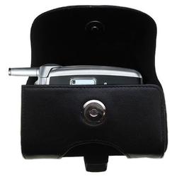 Gomadic Horizontal Leather Case with Belt Clip/Loop for the Audiovox PM 8920