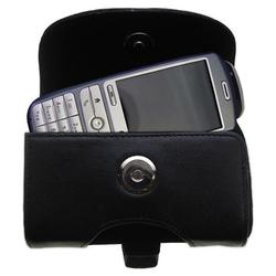 Gomadic Horizontal Leather Case with Belt Clip/Loop for the Cingular 2100