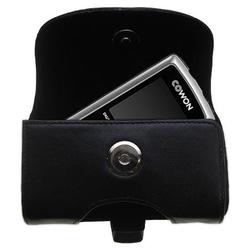 Gomadic Horizontal Leather Case with Belt Clip/Loop for the Cowon iAudio 6
