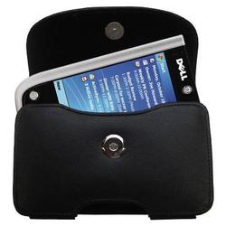 Gomadic Horizontal Leather Case with Belt Clip/Loop for the Dell Axim X50