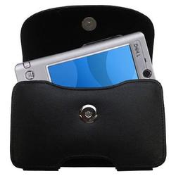 Gomadic Horizontal Leather Case with Belt Clip/Loop for the Dell Axim x3