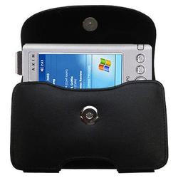 Gomadic Horizontal Leather Case with Belt Clip/Loop for the Dell Axim x30