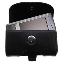 Gomadic Horizontal Leather Case with Belt Clip/Loop for the Dopod 838