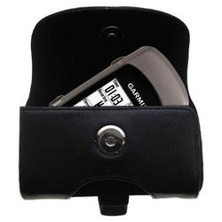 Gomadic Horizontal Leather Case with Belt Clip/Loop for the Garmin Edge