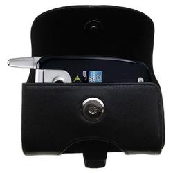 Gomadic Horizontal Leather Case with Belt Clip/Loop for the LG LX350 LX-350