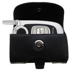 Gomadic Horizontal Leather Case with Belt Clip/Loop for the LG VX4700