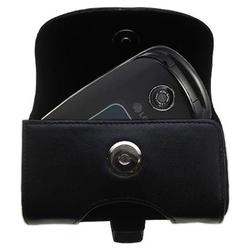 Gomadic Horizontal Leather Case with Belt Clip/Loop for the LG VX5400