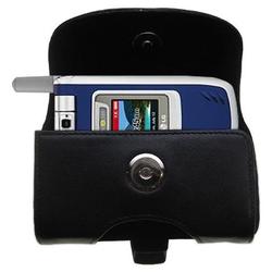 Gomadic Horizontal Leather Case with Belt Clip/Loop for the LG VX7000