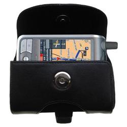 Gomadic Horizontal Leather Case with Belt Clip/Loop for the Medion MD95025