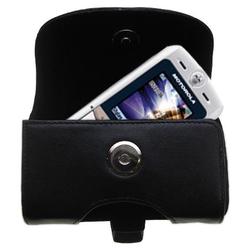 Gomadic Horizontal Leather Case with Belt Clip/Loop for the Motorola L2