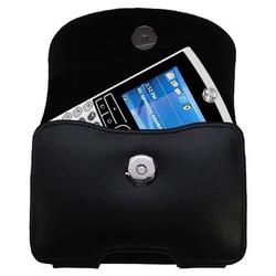 Gomadic Horizontal Leather Case with Belt Clip/Loop for the Motorola MOTORAZR2 500v