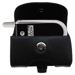 Gomadic Horizontal Leather Case with Belt Clip/Loop for the Motorola V180