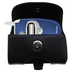 Gomadic Horizontal Leather Case with Belt Clip/Loop for the Motorola V300