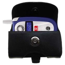 Gomadic Horizontal Leather Case with Belt Clip/Loop for the Motorola V545